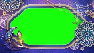 Ramadan free greenscreen for chromakey