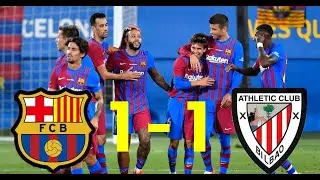 barcelona vs athletic bilbao highlight 2021| barcelona vs athletic bilbao highlights