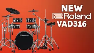 Roland V-Drums Acoustic Design VAD316 Electronic Drum Set Demo