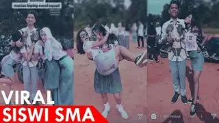 Video Viral Artis Tik Tok Anak SMA Hayatun Jumaini coret coret baju saat merayakan kelulusan