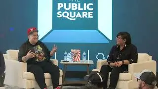 Gabby Rivera in conversation with Lupita Aquino at MLK Library