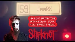 Jim root guitar tone patch for zoom GX1 four tutorial