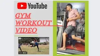 Gym workout video