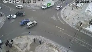 ДТП с полицейской машиной