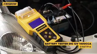 KRISBOW BATTERY TESTER DIG 12V 1400CCA ERBTP14