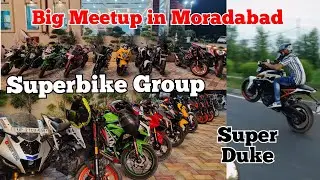 Group ride reaction 😊 with superbike suzuki hayabusa || grand meetup on eid special ride