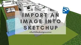 One way to create a floor plan in SketchUp | Import an image file to SketchUp