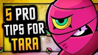 TARA GUIDE | 5 Pro Tips to Dominate w/ Tara in Brawl Stars!