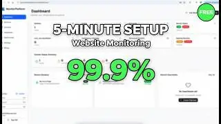 Website Monitoring Setup in 5 Minutes (Free Tutorial 2026) | Never Miss Website Downtime again.