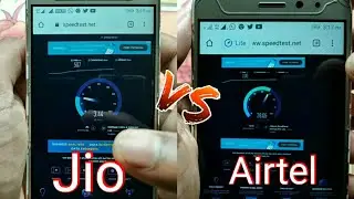 Jio Vs Airtel Speed Test
