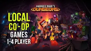 Minecraft Dungeons - Gameplay | Local Shared/Split Screen Co-op | 1-4 Players