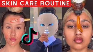 ✨ASMR✨ Skincare routine - Tiktok compilation