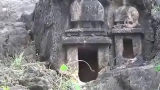 Undavalli Caves from Road View Undavalli-Amaravati- Guntur Dist AP India