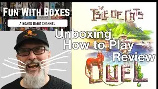 The Isle of Cats Duel Board Game | Frank West | The City of Games | Unboxing, How to Play & Thoughts