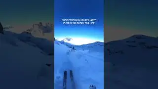 Who’s your ski buddy? ⛷️ ⛷️