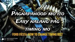 Ford Feista: Paano mag palit ng timing belt ng  mabilisan / timing belt installation tutorial