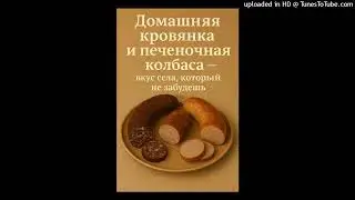 Домашняя кровянка и печеночная колбаса — вкус села, который не забудешь. Аудио рецепт