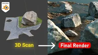 How to Clean 3D Scans in Blender