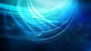 Free Background Video || Free Download || Waves Blue Light Motion Particles
