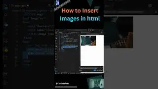 How to Insert an Image in HTML | HTML img Tag #Tutorial || #html5 #css #shorts #softwareengineer