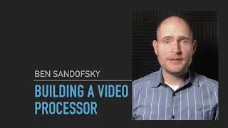 Building a Realtime video processor with Swift and Metal - Ben Sandofsky - App Builders 2020