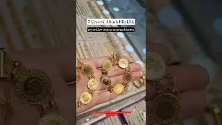 5 Adet Çeyrekli Bileklik ? Çeyrek Altınlı Bileklik Modelleri 