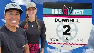 Our First Downhill Race on a trail called Gravity Cavity at Horseshoe bike park in Ontatio Canada