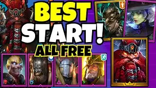 New BEST Start In RAID - NEW Account Is OP!!! [Raid: Shadow Legends]