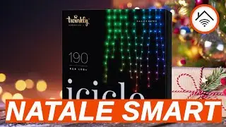 RECENSIONE Luci Natale smart Twinkly iCicle