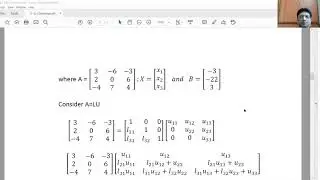 2  LU Decomposition