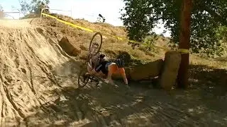 Over the Bars CRASH in cyclocross