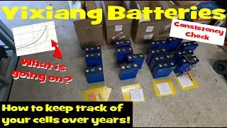 Yixiang Batterie Consistency Test and how to identify problem cells. Wait! Have we just found some?