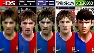 PES 6 | Graphics Comparison | PS2 vs PC vs PSP vs Xbox 360 vs Nintendo DS