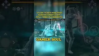 GOLDEN TICKET BOSS FIGHT | SANGUINE FOREST EVENT| KING VS MOTHER DEATH | SHADOW FIGHT 3| SHORTS