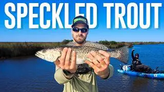 Speckled Trout are Biting, but Can I Catch a Keeper? | Inshore Kayak Fishing