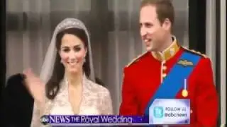 Royal Wedding: William and Kate's First Kiss, Too Short for Buckingham Palace Balcony