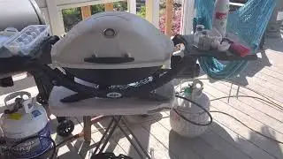 Weber Q grill not working with adapter hose and large propane tank