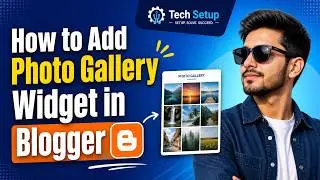 How to Add a Photo Gallery in Blogger