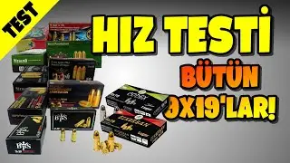 Muzzle velocity testing of all 9x19 mm bullets sold in Turkey