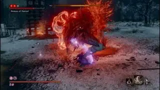 SEKIRO shadows DIE twice OWL father + DEMON OF hatred + ISSHIN THE sword SAINT + ISSHIN ASHINA