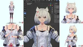 3D Modeling I Mio | Xenoblade Chronicles 3 I Blender 3.x