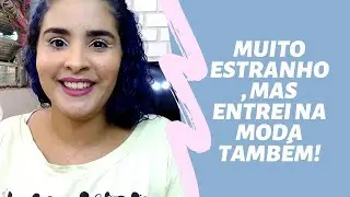 Entrei na moda do delineado Branco!!!