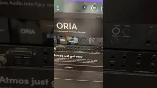 Audient ORIA new monitorcontroller for ATMOS! 