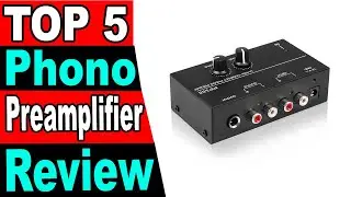 TOP 5 Best Phono Preamplifier Review 2024