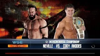 WGE Final Stand - Neville VS Cody Rhodes - Intercontinental Championship - Video Package