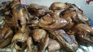 коптим мясо,сало к новогоднему столу!