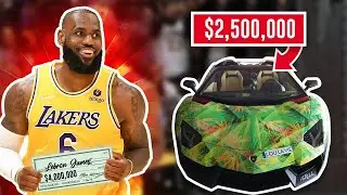 What NBA Players Bought With Their FIRST CHECK