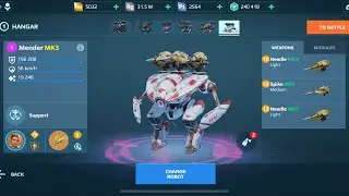 Mender 11 Kills Destrying Metas | War Robots Gameplay