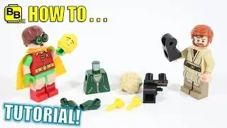 TIPS ON HOW TO TAKE LEGO MINIFIGURES APART!