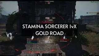Stamina Sorcerer 1vX - No Shield Build - Gold Road - ESO PvP